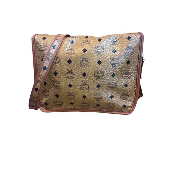 MCM Made In Germany, Authentic Large VISETOS Messenger bag - Picture 8 of 15